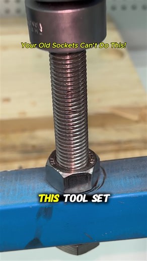 This pass‑through socket set fixes stuck bolts and long threads instantly. Dual‑mode ratchet, chrome vanadium steel, tight grip on any fastener, solid case included. Paid for itself first use! Stock is limited—tap the link below before they’re gone! #PassThroughSocket #SocketSet #MechanicTools #DIYMechanic #CarRepair