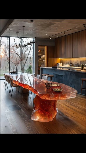 Transform Your Christmas Dining | LED Acrylic Crystal Table for a Magical Holiday Vibe 🎄✨