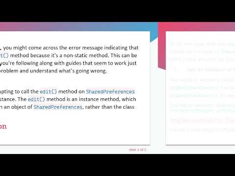 Troubleshooting SharedPreferences in Android: A Guide to Getting It Right