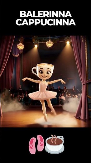 Ballerina Capuchina's Ballet Dance, Swan Lake | Italian Brainrot