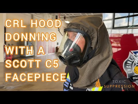 Demonstrating the CRL Hood - Easy Donning Technique | Clifford Reed Legacy
