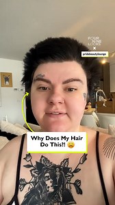 499K views · 3.5K reactions | Why does my hair do this and how do I get it to stay down  | Four Nine Looks | Facebook