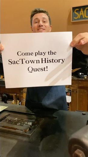 Explore Sacramento and learn history as a game on our SacTown History Quest