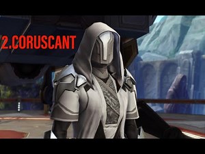 SWTOR GREY JEDI STORY Coruscant all cutscenes