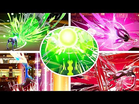 Pokémon Legends: Z-A - All Legendary Signature Moves (4K)