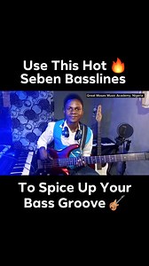 25K views · 646 reactions | Use This Hot  #makossa #seben Basslines To Spice Up Your Groove @followers & #everyone | Great Moses Music Academy | Facebook