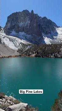 Big Pine Lakes Trail | Eastern Sierra #hiking