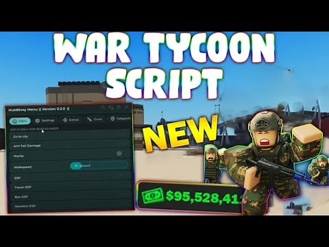 *NEW* War Tycoon Script (PASTEBIN 2025) (AIM BOT , AUTOFARM, INFINITE AMMO, GET CASH FAST, AIRDROP)