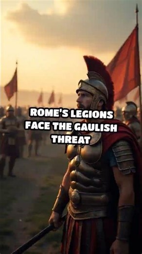 **Rome’s Legions Face the Gaulish Threat** #shorts #viralvideo