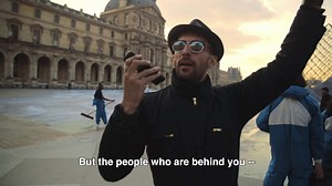 JR au Louvre et le secret de la Grande Pyramide