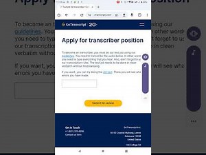 Indonesian online jobs. Go Transcript test answers