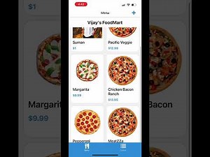 Food Ordering app created using react native and expo