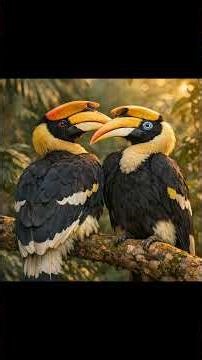 Meet the Great Hornbill! 10 Mind‑Blowing Wildlife Facts 🐦🌿