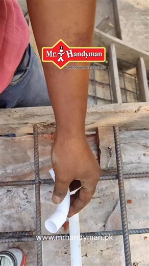 Mr. Handyman on Instagram: "Laying of Electric Conduit Before Concrete Pouring at Roof Slab – Precision & Safety by Mr. Handyman Accurate conduit laying inside the slab ensures long-lasting electrical safety and smooth wiring in the future. At Mr. Handyman, we install conduits with proper routing, strong tying with steel bars, correct bends, and perfect alignment before concrete pouring, ensuring a trouble-free electrical system after construction. 🔧 Proper Conduit Path Planning ⚡ Firm Tying to