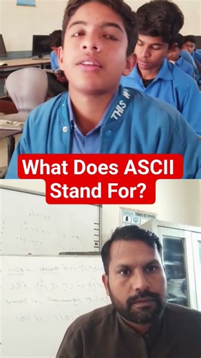 What Does ASCII Stand For? #ASCII#Class9ComputerScience#CodingScheme#ShortVideo