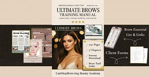 Brow Lamination, Tint, Mapping, & Waxing Training E-book | Digital Course for Beginners / Pros - Etsy Canada