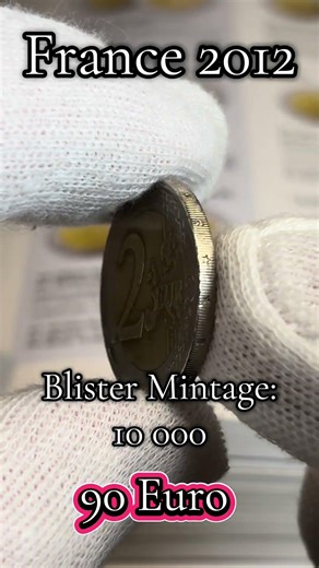 France 🇫🇷, 2 Euro coin “10 Years of Euro Cash in France” 2012. #rare #coin #money #cool #euro