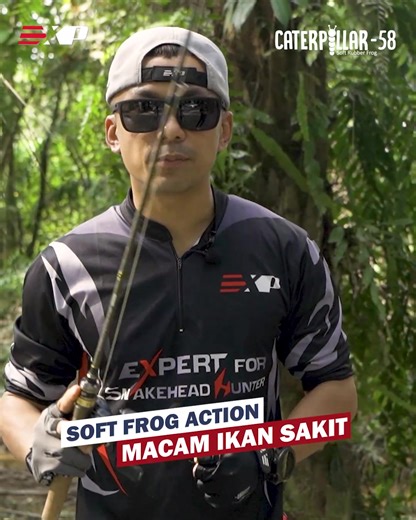 Casting Ikan Haruan Menggunakan Soft Frog Caterpillar - Tips dan Trik!