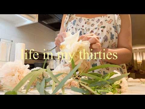 Life in Calgary 🌸🍜🥘 drying florals, introvert activities, trying new recipes at home