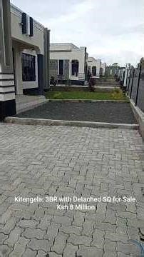 3 Bedroom with SQ Houses in Kitengela for Sale; Ksh 8 Million