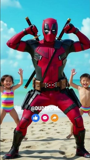 Deadpool Dance 003 | DudePool Shorts 😂🔥 #shorts