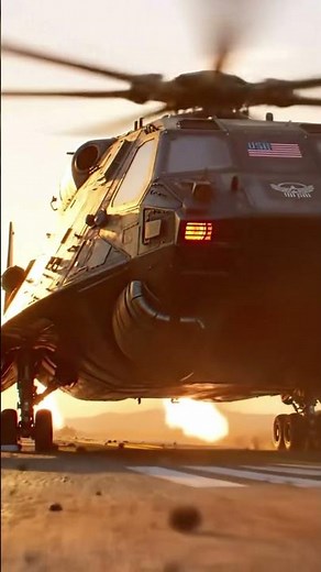 US Military's Futuristic Turtle-Inspired Helicopter | Massive Aircraft Horizontal Landing in 2075