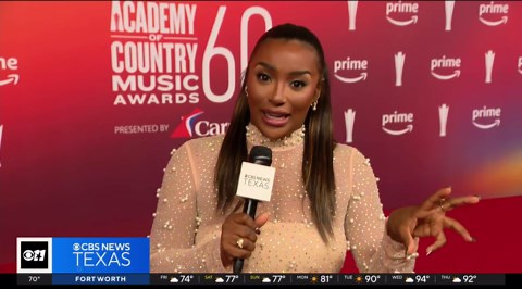 CBS News Texas anchor Nicole Baker covers star-studded 60th annual ACM Awards in Frisco