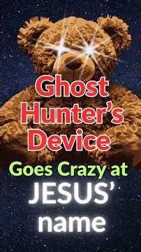 TEDDY BEAR REACTS to JESUS name #supernatural #ghost #jesus