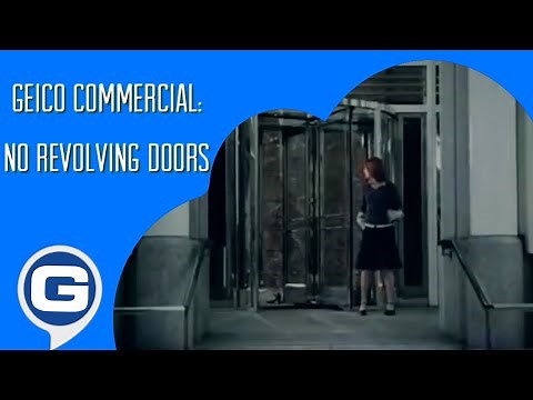 GEICO Commercial - No Revolving Doors 🚪😂 (2005)