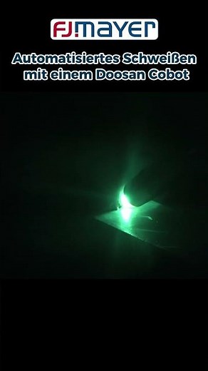 Automatisiertes Schweißen mit Doosan Cobot – präzise & effizient für die Industrie #shorts