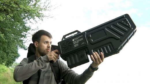 Ukraine’s Anti-Drone Rifle Takes Aim At Russian UAVs