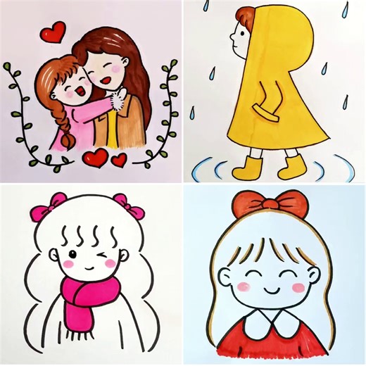 Easy Drawing Guides | Draw with Easy Step by Step Tutorials | Simple Drawings