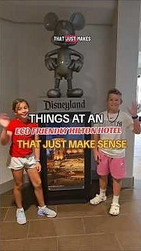 Things That Make SENSE at This Hilton Hotel near DISNEYLAND! #travel