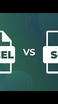 Excel vs SQL 🔥