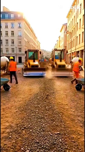 Step-by-Step Construction of a 3-Story Urban Office Building | Realistic Construction Footage