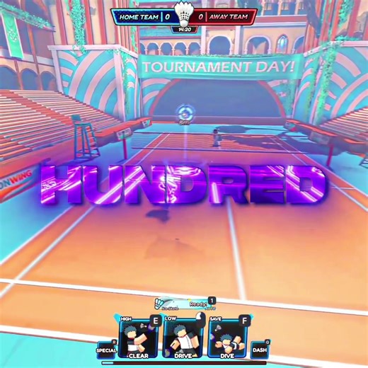 Yall should play this new game with me:) discord.gg/badmintonallstars #roblox #badminton #fyp