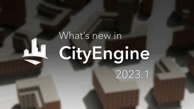 What's new in ArcGIS CityEngine 2023.1
