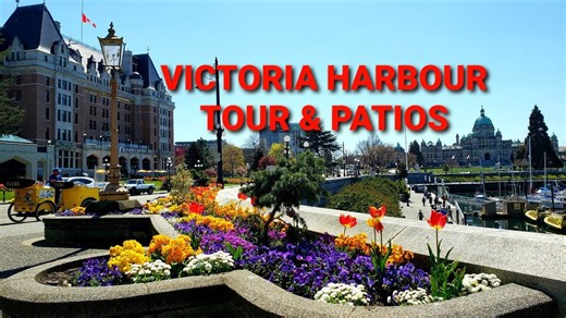 Victoria Inner Harbour walking tour: Stunning waterfront, iconic landmarks & tasty eats!
