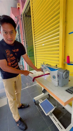 Mesin Jahit &Alat jahitan on Instagram: "Mesin jahit lurus dengan direct drive motor Jimat letrik, bunyi senyap dan boleh kawal speed"