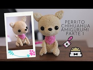 How to knit a chihuahua AMIGURUMI dog part 1