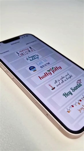 Did you know the COLOP e-mark go has a Christmas category in the app?🎄Explore festive clip art and imprints to create the perfect holiday gifts, tags, and decorations. 🎁 #holiday #christmas #gift #printer #diygift
