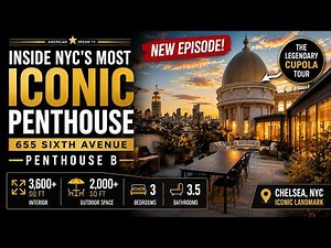 Inside NYC’s Most Iconic Penthouse | The Legendary Chelsea Cupola Tour
