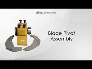 New Blade Pivot Assembly Fits John Deere 450G 550G 650G
