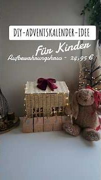 DIY-Adventskalender-Idee für Kinder😍 #dmfinds #diyWeihnachtsgeschenk #diyadventskalender #diyideas
