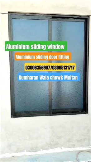 Aluminium window installation guide/Aluminium window installation instructions 🚪👍🤯😱😨 #youtubeshorts
