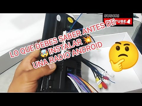 How to Install Android Radio in 5 Minutes 👌 Wire Colors and More 👍👍