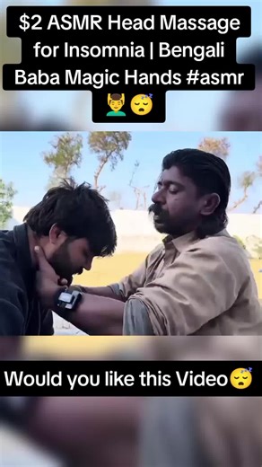 Bengali Baba Magic Hands: ASMR Head Massage for Insomnia