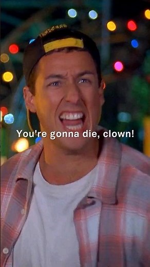 Laughing clown scene Happy Gilmore (1996) #movie #adamsandler