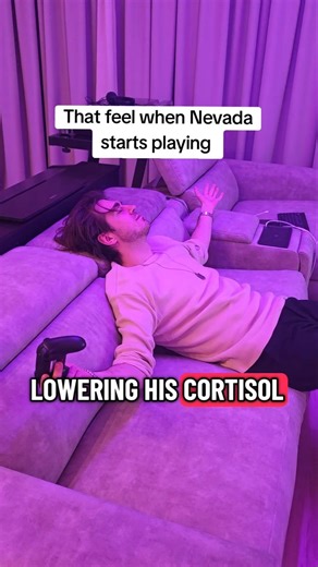 Bro is lowering his cortisol #nevada #rocketleague