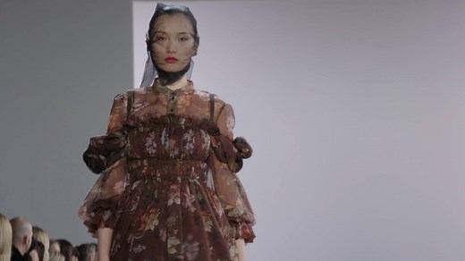 Romance on the runway 🌹Get a look at BROCK Collection's #NYFW February 2020 runway show. Video by CVLT Production. | Fashion Week